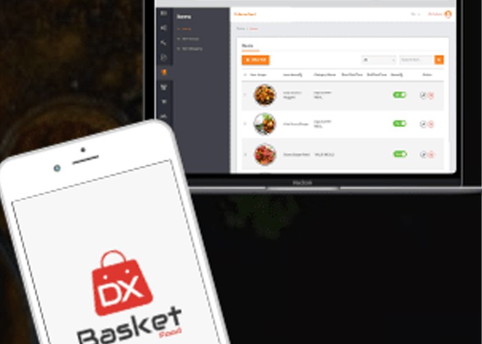Food Delivery DxBasket App