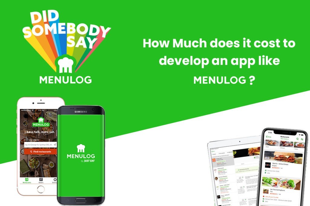 How much does it cost to develop an app like Menulog
