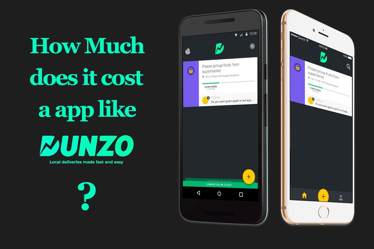 How Much does an App Like Dunzo Cost?