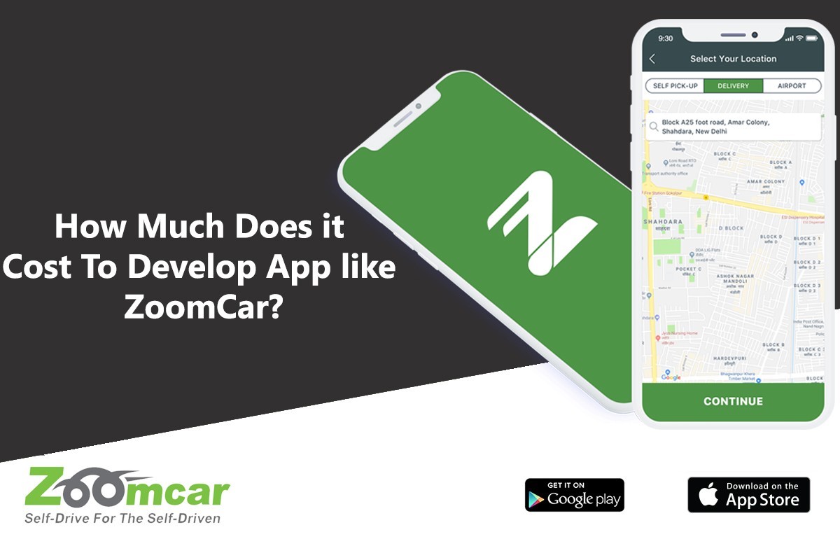 How Much does an Car Rental App like ZoomCar Cost?