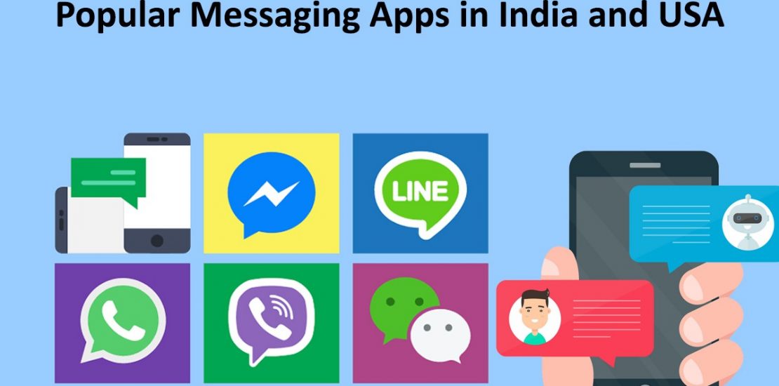 Top Mobile Messaging / Chatting Apps in India & USA