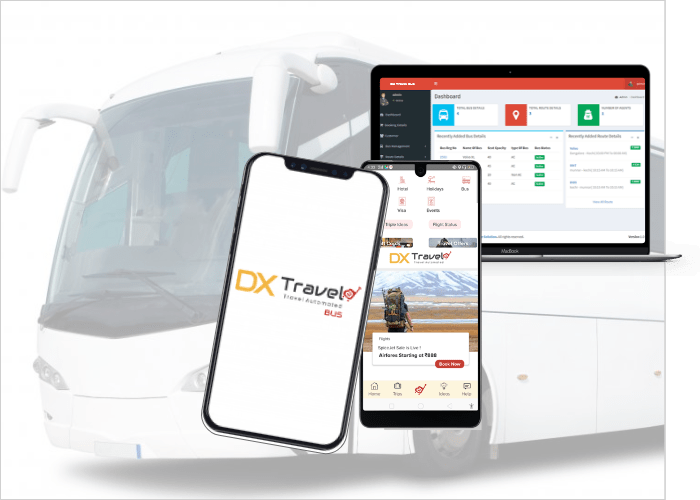DxTravela For Bus Booking