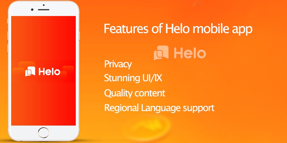 Features of Helo mobile application