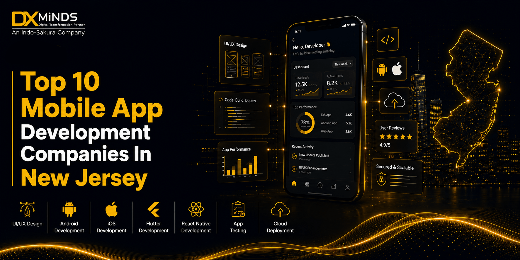 Mobile App Development Companies in New Jersey