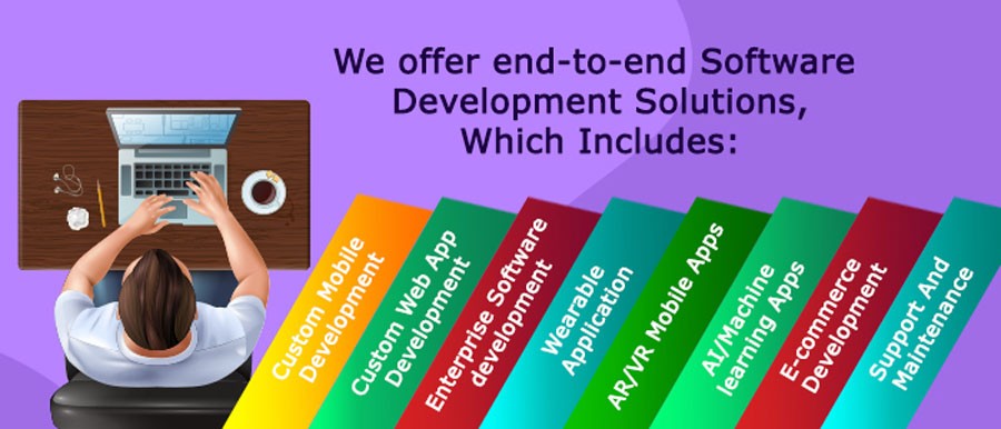 we Offer software development solutions