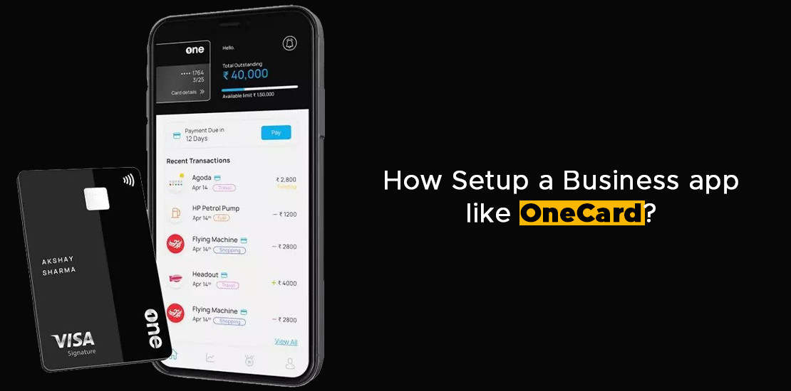 How Setup a Business app like OneCard