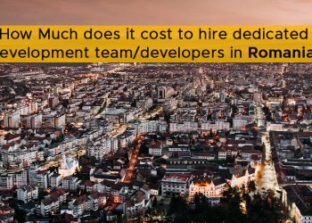 How Much does it cost to hire dedicated development team developers in Romania