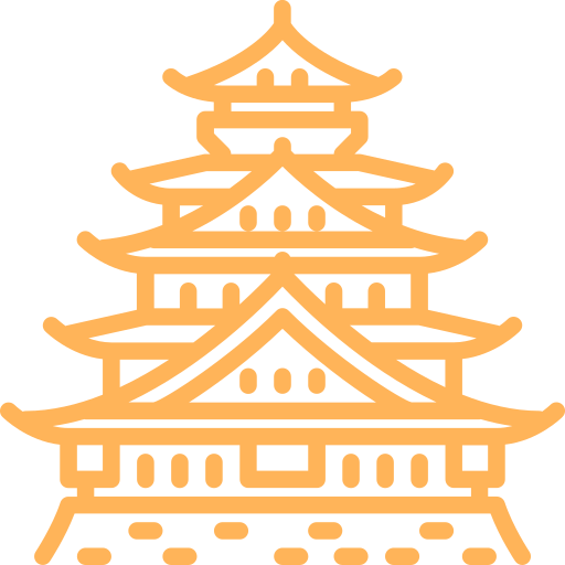 osaka japan lovcation icon