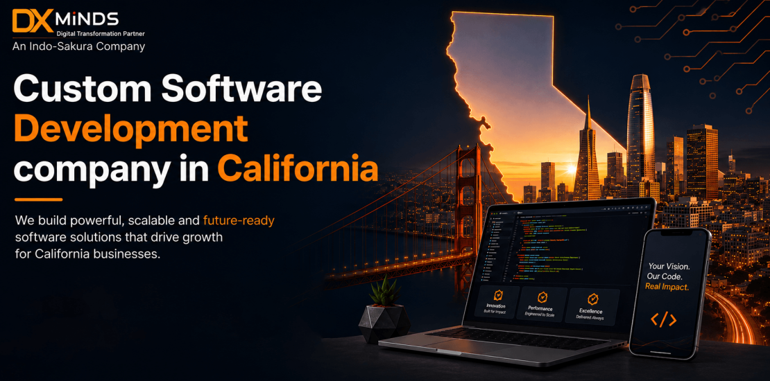 custom software development company in california